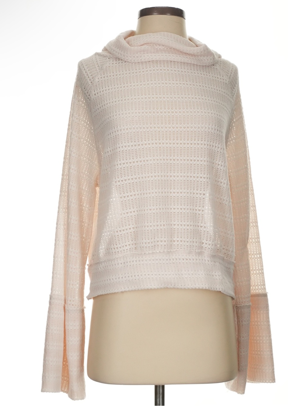Free People Lightweight Cowl Neck Top with Bell Sleeves